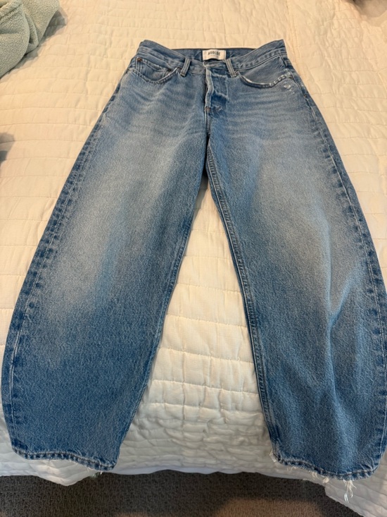 Agolde Denim - Agolde Light Blue High-Rise Jeans